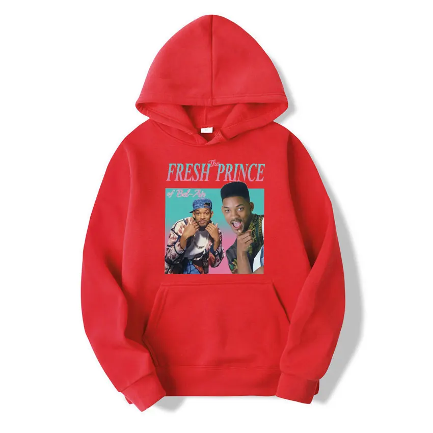 

Retro 90s Style Aesthetic Fresh Prince of Bel Air Mens Hoodie Men Cotton Carlton Banks Tops Long Sleeve Pullover Hodded Clothing
