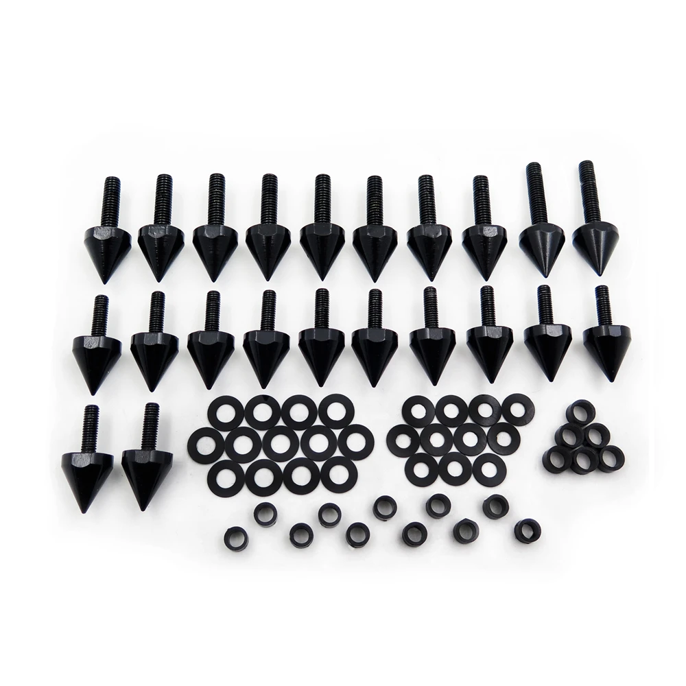 Бесплатная доставка на вторичном рынке мотоциклетные запчасти комплект черных