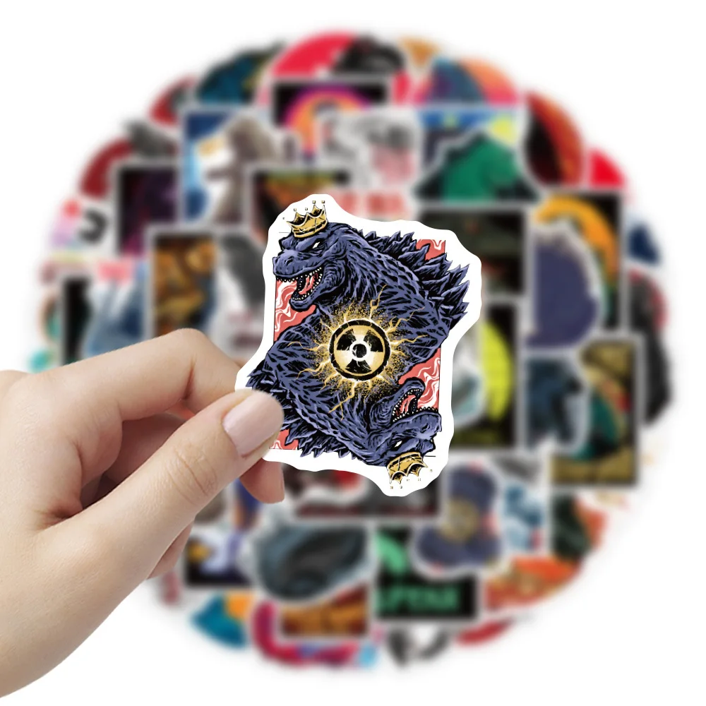 

50 Big Monster Graffiti Waterproof Cute Cool Alternative Custom Kawaii Stickers Anime Decor Halloween Stickers