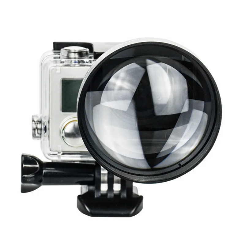 Zoom Lens HD Super Telephoto Universal 52mm Professional Digital Camera for Gopro GOPRO 3+ 4 Xiaoyi LFX-ING | Электроника