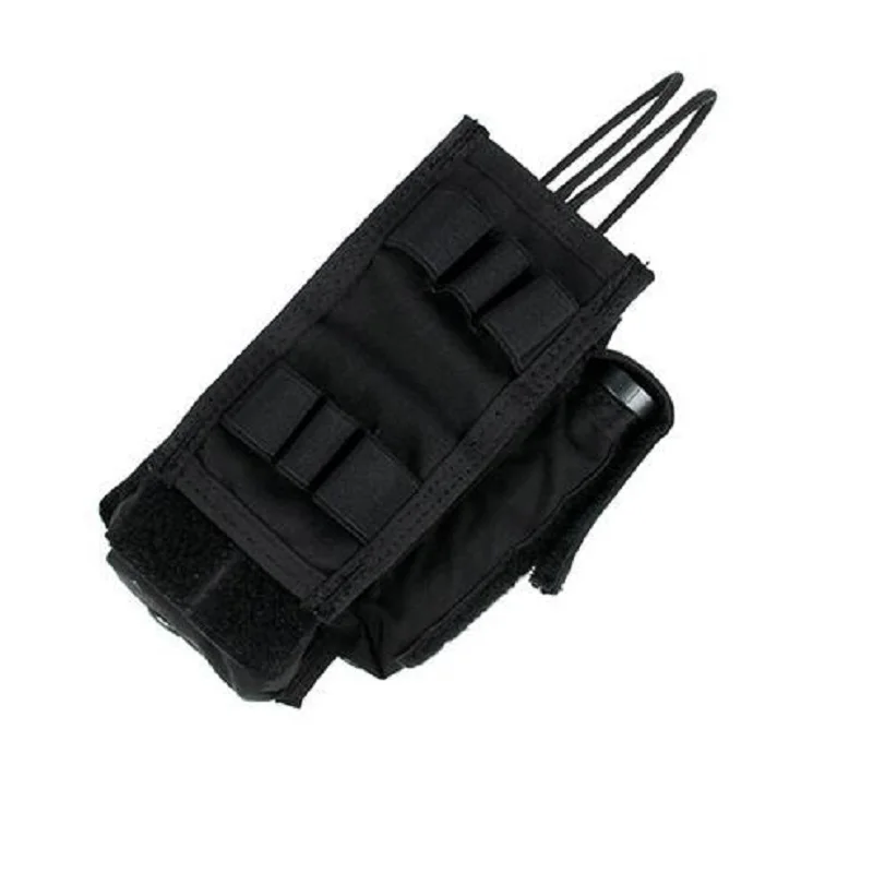 

2687-BK Tactical Vest Accessory Bag PRC-152 Radio Bag 500D Cordura Fabric