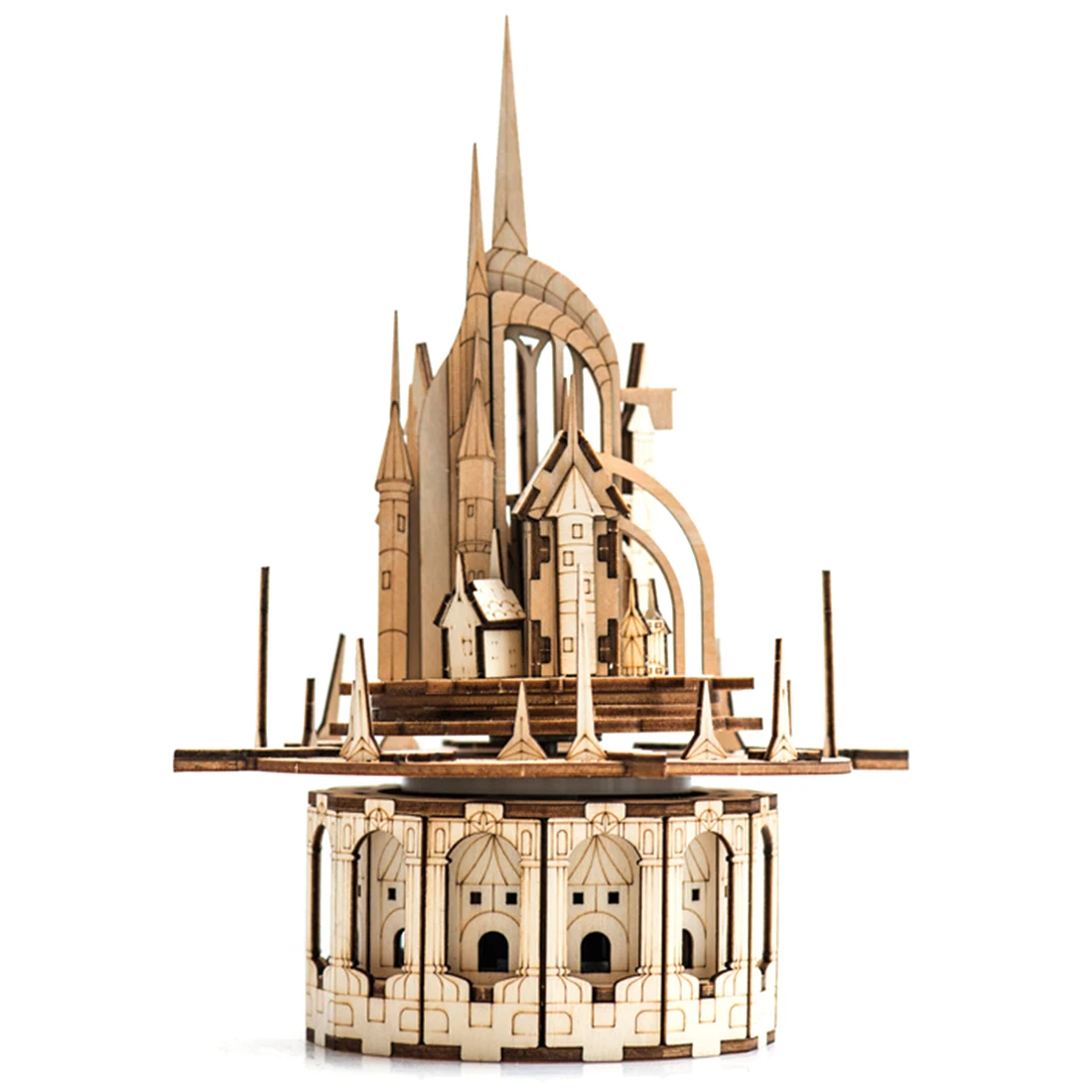 Деревянная музыкальная шкатулка 3D &quotсделай сам&quot деревянная головоломка набор