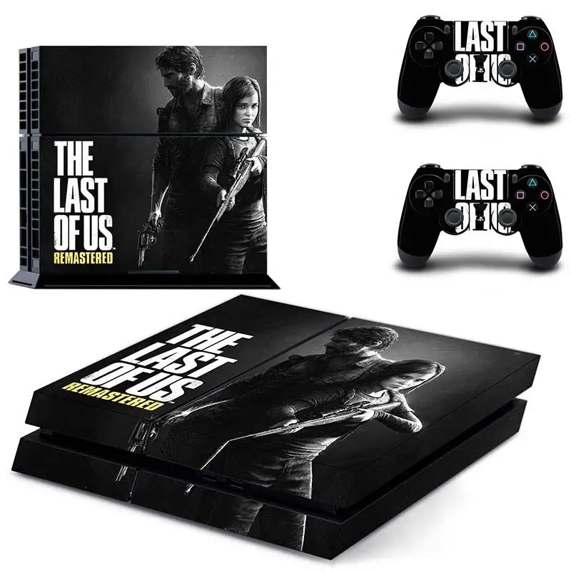 The Last of Us Full Cover Faceplates PS4 Skin Sticker Decal For PlayStation 4 Console &amp Controllers Vinyl | Электроника