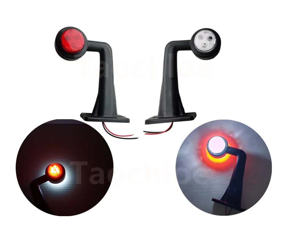 2 шт. 12 светодиодных боковых габарисветильник ней боковые габаритные огни для