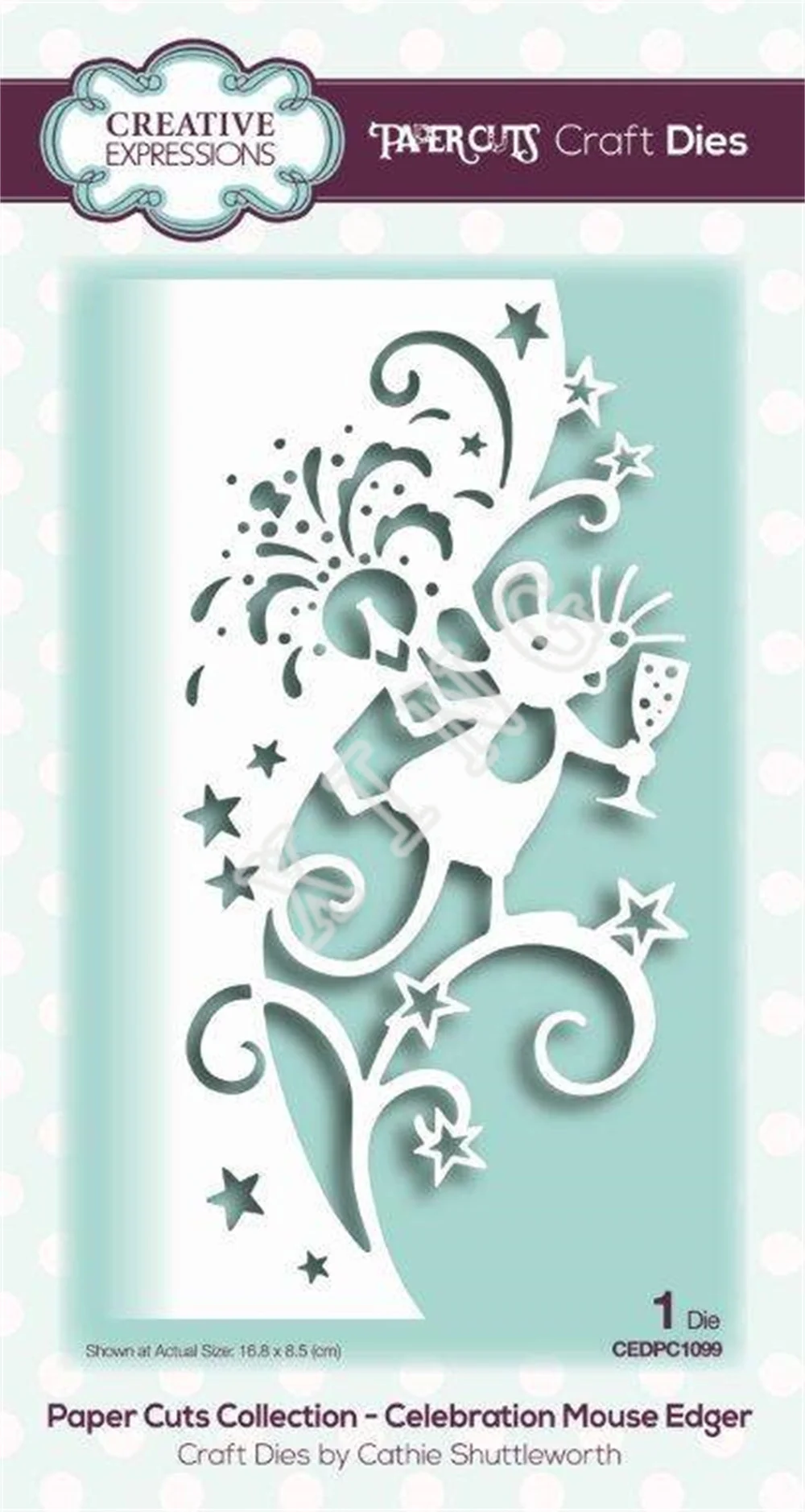 

Diy Greeting Card Garden Celebration Mouse Edger Craft New Metal Cutting Dies Scrapbook Diary Decorate Stencil Embossing Mold