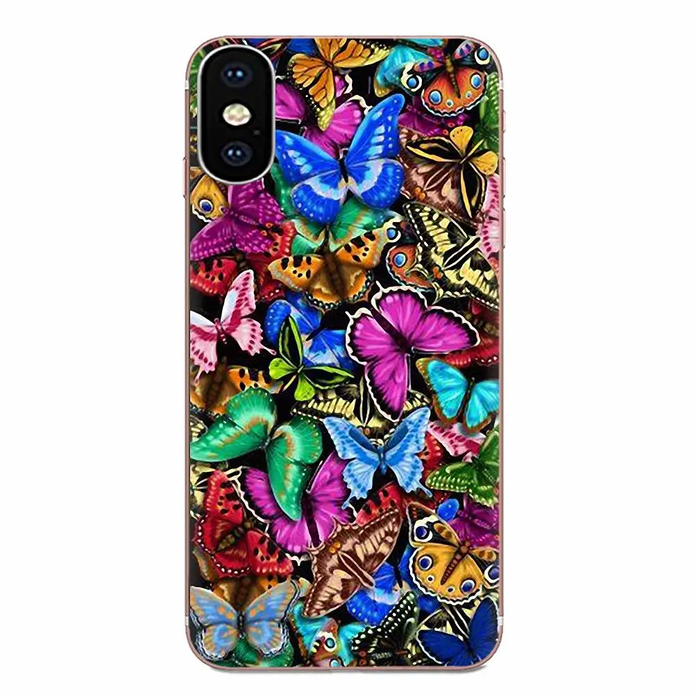 Butterfly On White Roses Flower For Xiaomi Redmi mi10 lite Pro Note 9 PRO Max 9s Mi9 K30 K20 5G Silicone Cases Covers | Мобильные