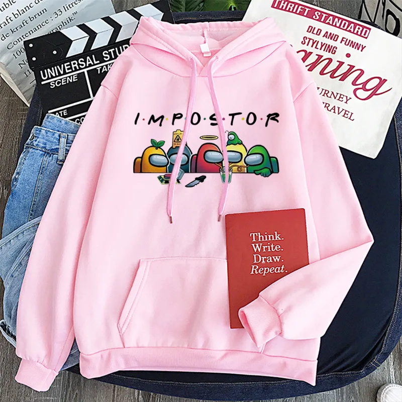 

Autumn and winter youth hoodie game among us New AmongUs loose casual sweatshirt