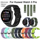 Сменные Ремешки для наручных часов HUAWEI WATCH GT 2 ProHONOR Magic, силиконовый браслет для Huawei Watch 3 3 Pro, официальный стиль