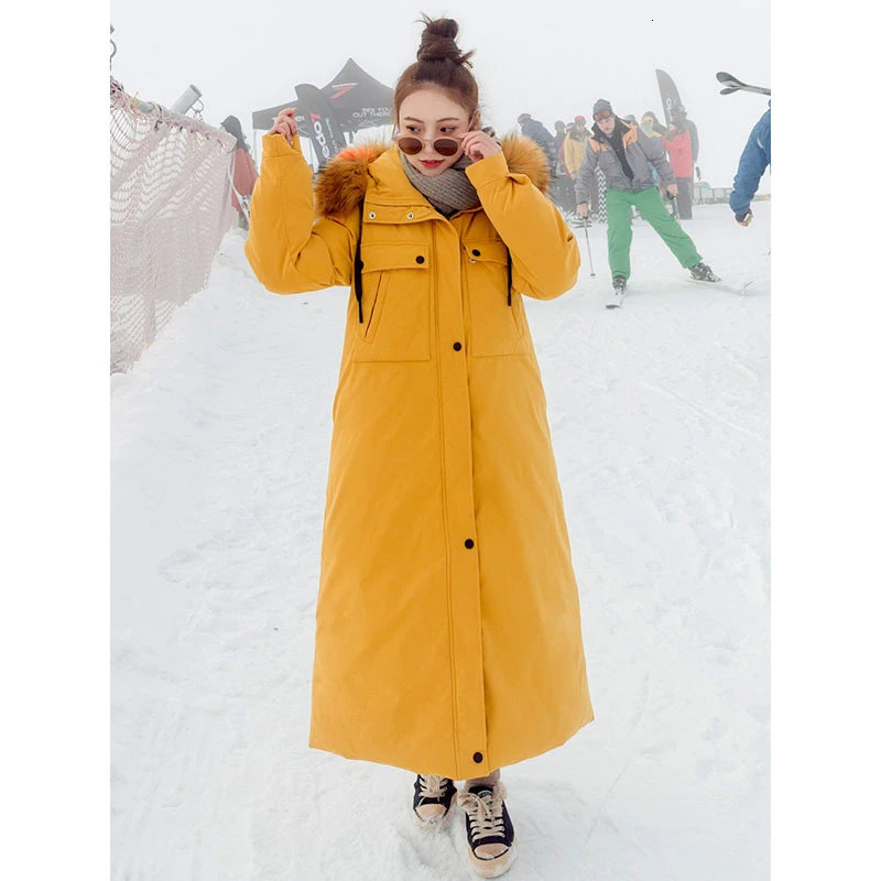 Женские зимние пальто 2019 куртка с меховым воротником зимнее плотное теплое