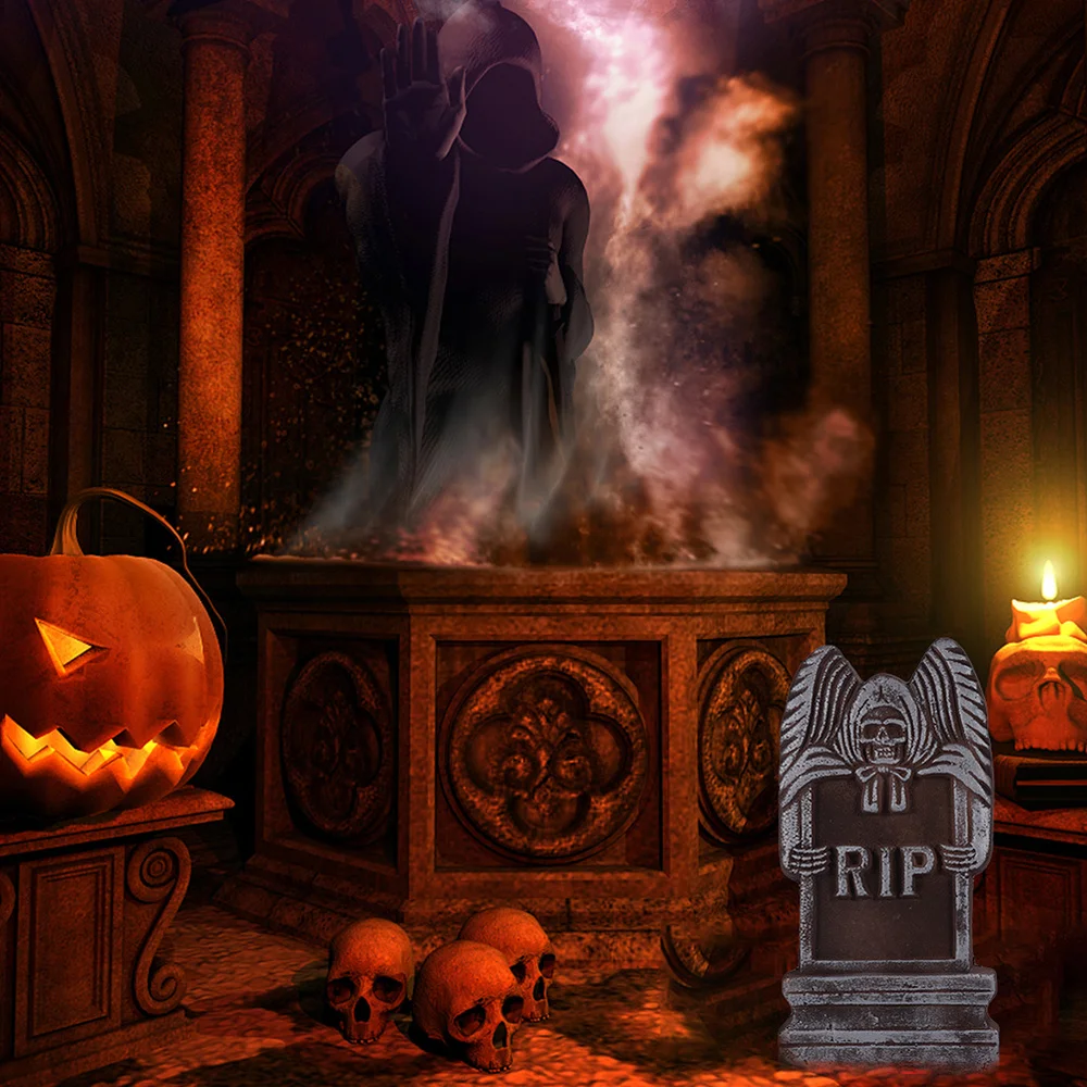 

2Pcs Simulation Bubble Tombstones Scene Layout Drops