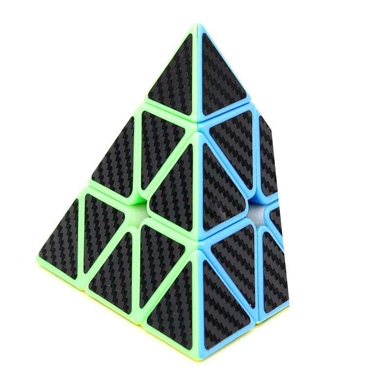 

Наклейка-пирамида из углеродного волокна, 3x3x3