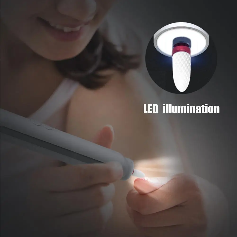 

Portable Electric Nail Drill Machine Pedicure Manicure Cutter Equipment Mill Tools Nail File Set Set Polishing Manicure Dri V6G8