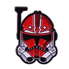 Шлем бобы Фетта эмали штырь