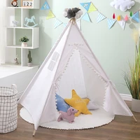 1 3m portable childrens tent tipi indian tents for kids large baby playhouse outdoor camping house child teepee castle carpet