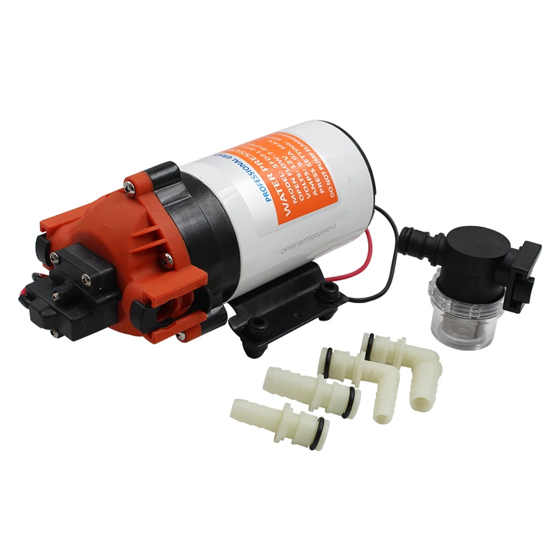 80 PSI 12V 24V Marine Water Pump 7LPM диафрагменный насос аксессуары для лодок|Морское