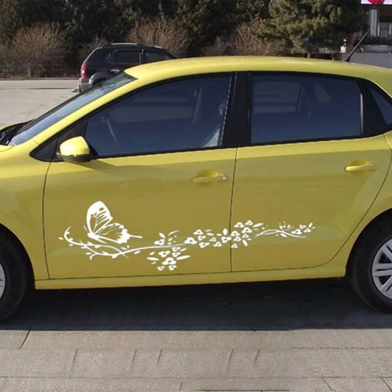 1 пара автомобильные водонепроницаемые наклейки с бабочками | Автомобили и