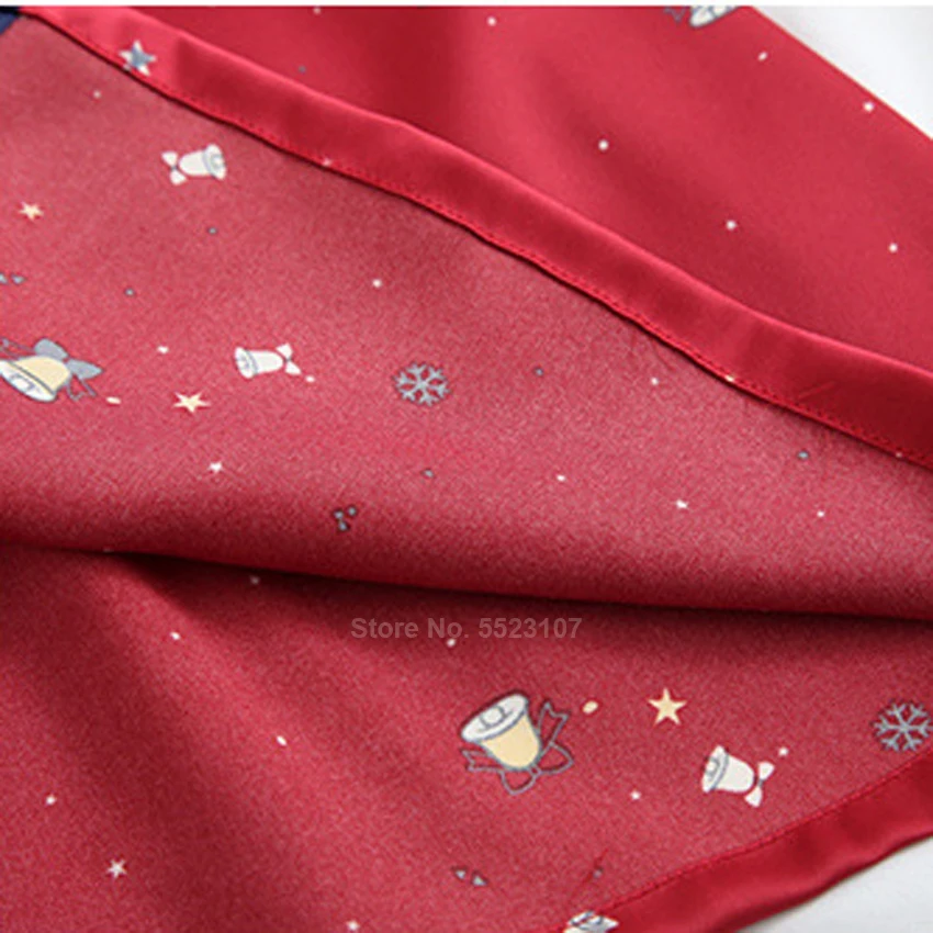 Халат женский атласный с глубоким V-образным вырезом свободный пикантный банный