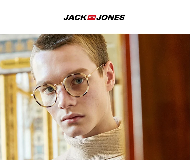 JackJones Мужской умный Повседневный свитер с длинными рукавами и высоким воротником 219324520