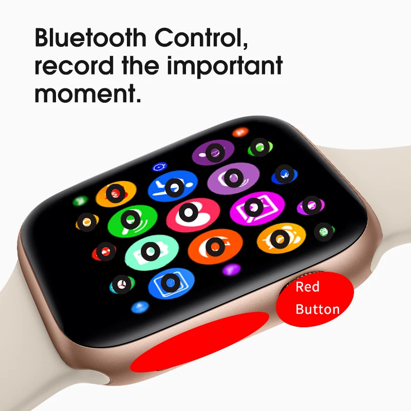 35% скидка 42 мм Смарт-часы серии 4 часы Push Message Bluetooth подключение для Android телефона Apple IOS iPhone 6 7 8 X Smartwatch