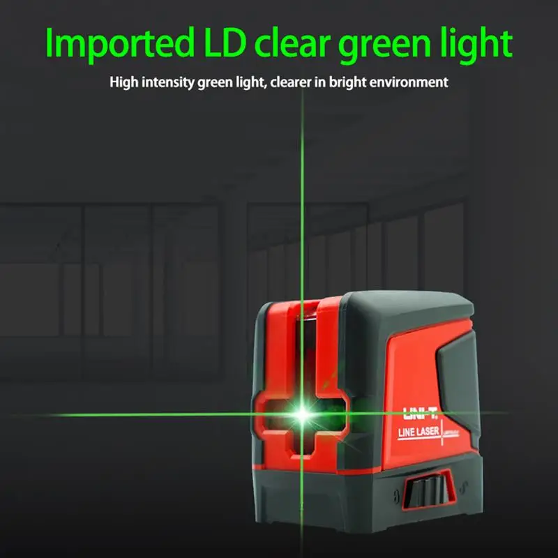 

UNI-T Lines Level Tool Set Two Lines Self Leveling Vertical Horizontal Spirit Level High Precision Measuring Instrument
