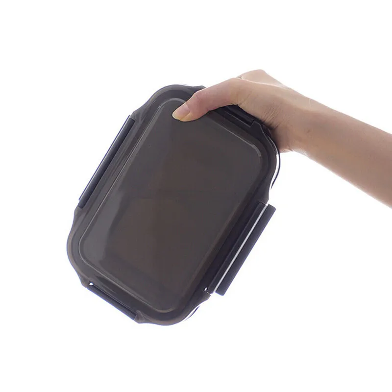 2 Слои Нержавеющая сталь Коробки для обедов Bento Еда контейнер хранения