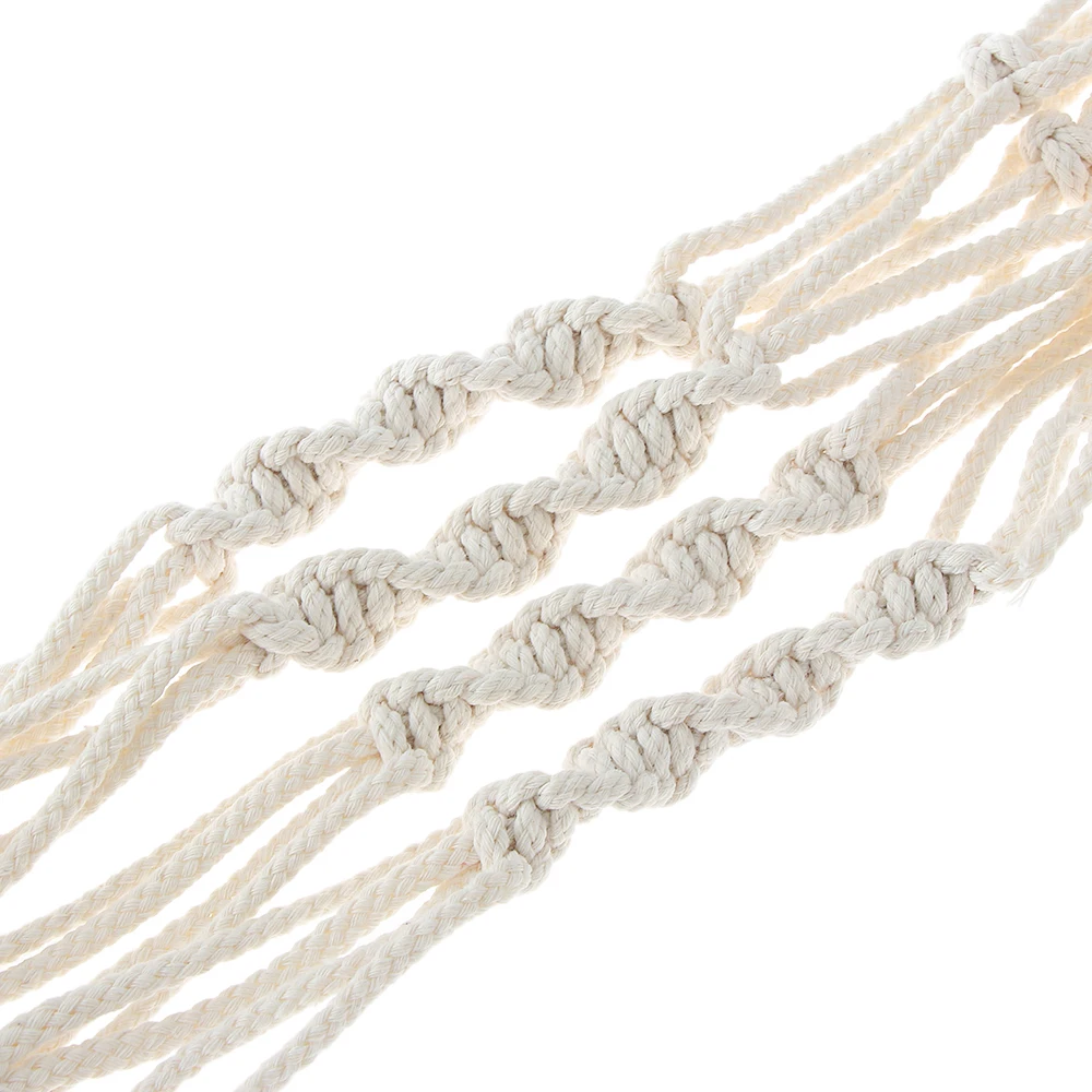 Плантатор висячая корзина цветочный горшок держатель садовая подвесная веревка