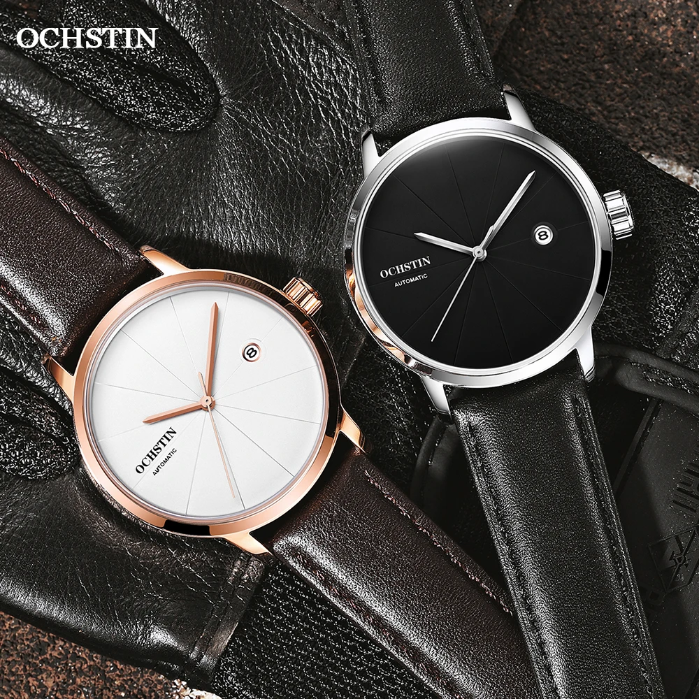 

OCHSTIN 2021 NEW Men‘s Mechanical Watches Top Brand Luxury Waterproof Automatic Wristwatch Business Relogio Masculino GA62025D