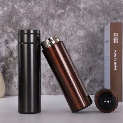 Умный Термос со светодиодным индикатором температуры можно снять замена