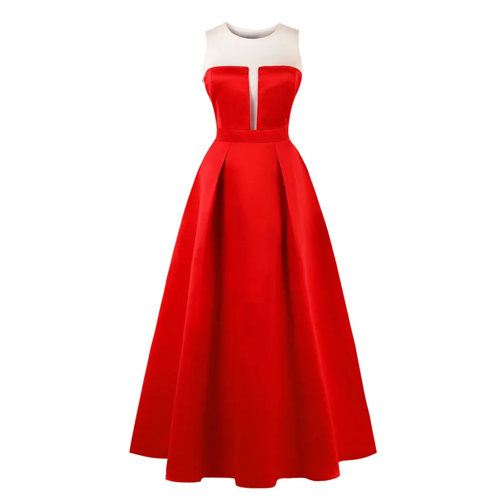 Размера плюс для женщин с полосатой сеточкой вечернее платье большого размера