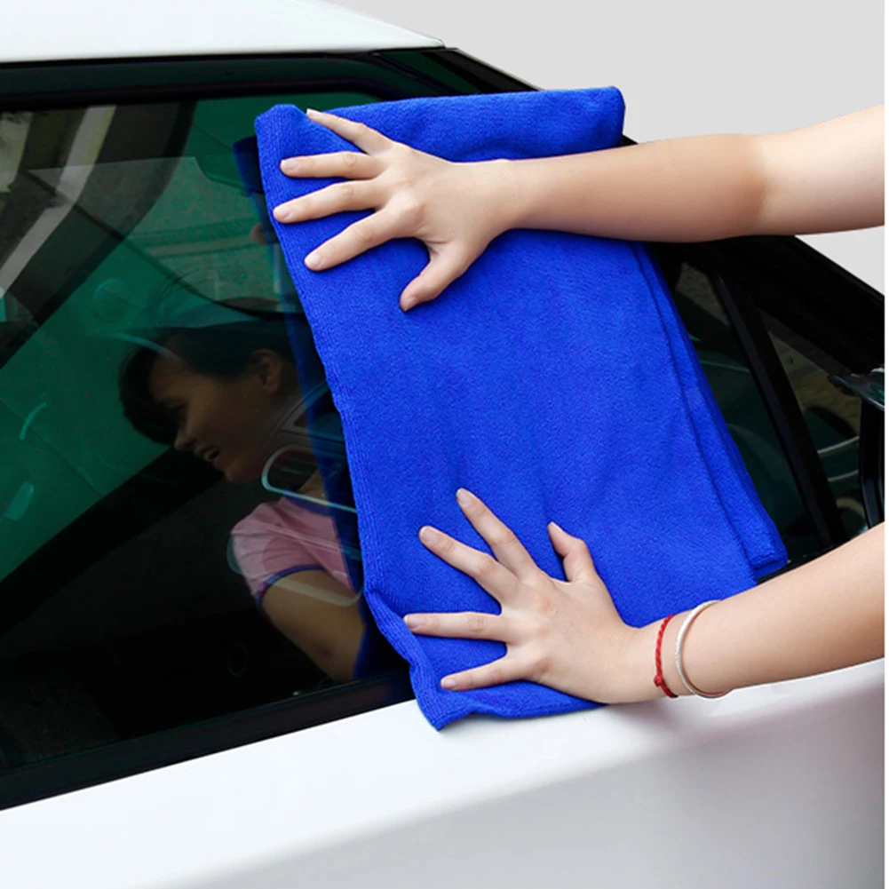 

5/10 PCS Microfiber Car Cleaning Towel Automobile Motorcycle Washing Glass Household Cleaning Microfiber Towel Car Cleaning