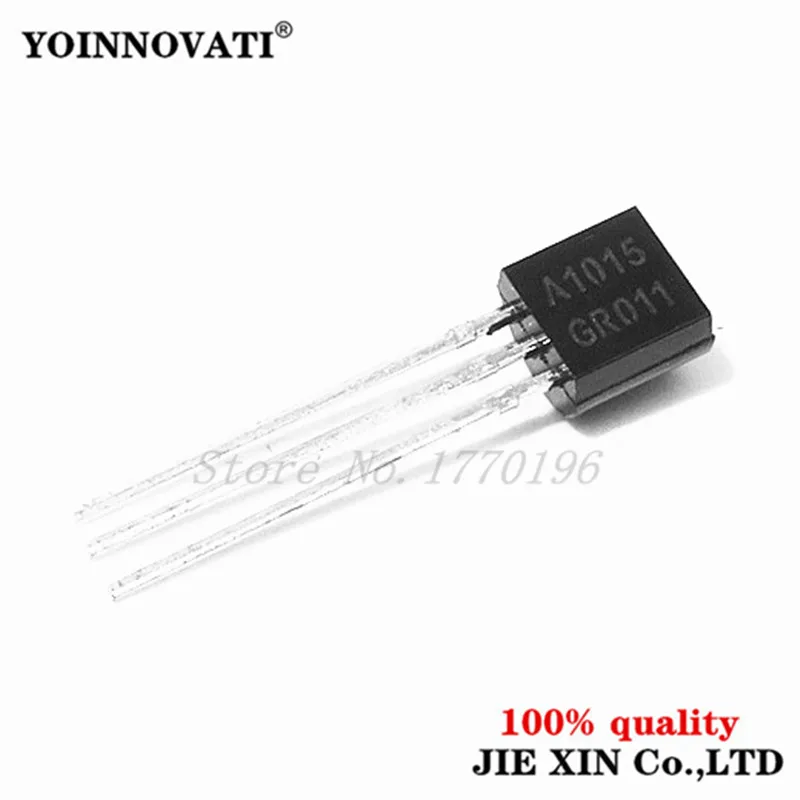 100 шт. 2SA1015 TO92 A1015 TO-92 1015 0.15A 50V PNP Триод новый оригинальный транзистор | Электронные