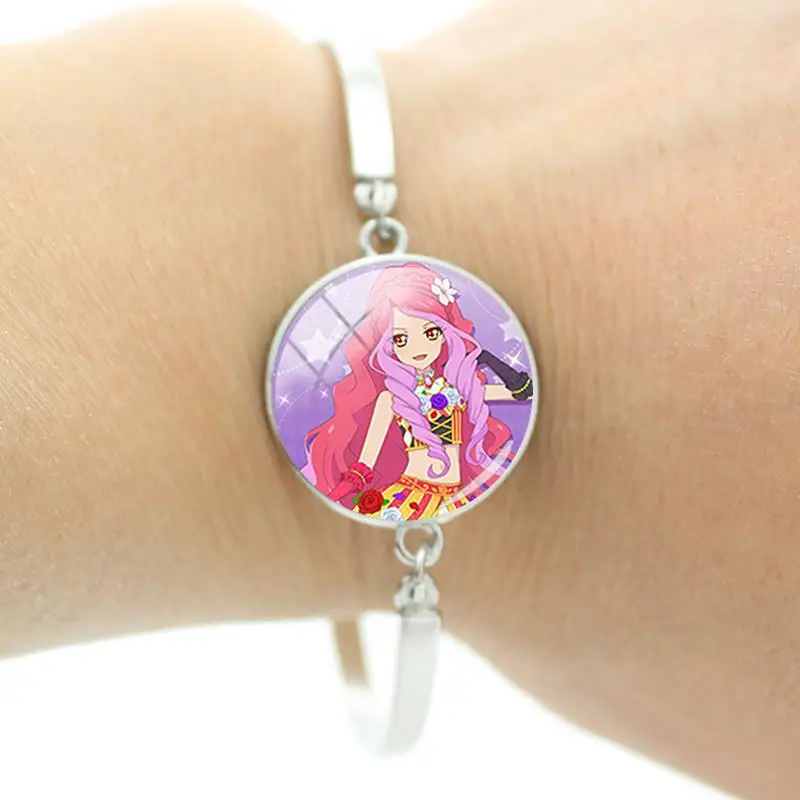 Bandai Aikatsu аркадная игра фигурка сладкого Эльзы Форте Мультяшные браслеты