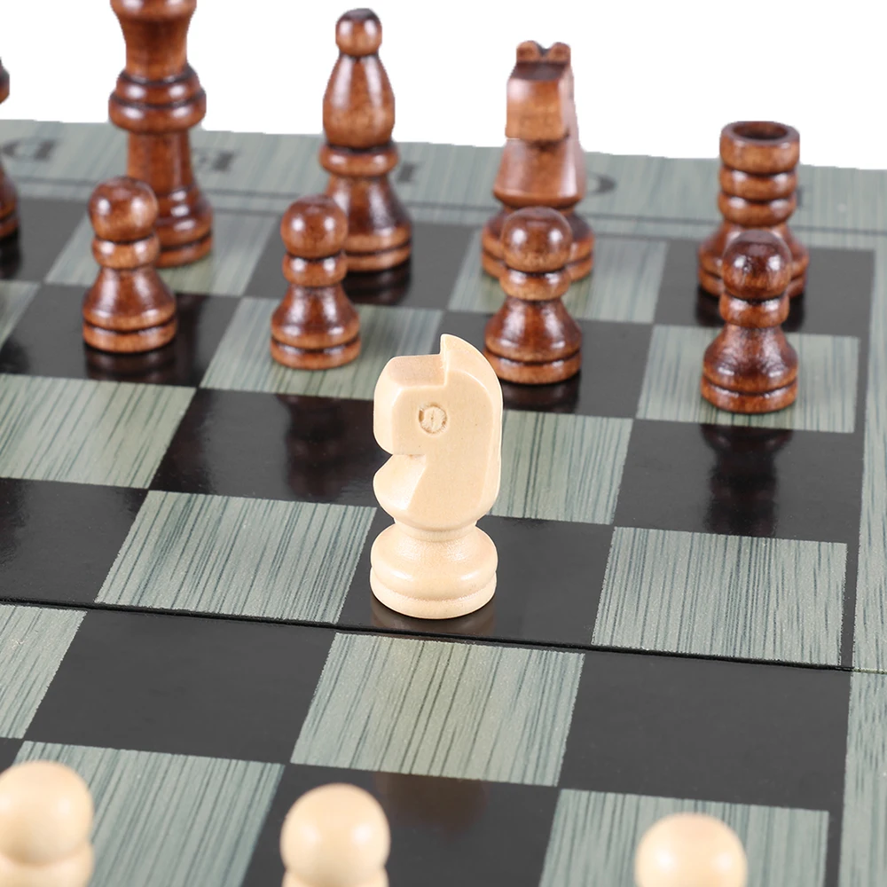 Международный набор шахматных фигур портативный штатив шахматная игра для