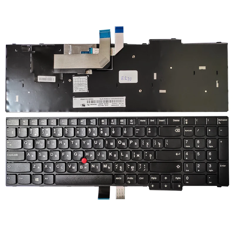 Новая клавиатура для ноутбука Lenovo Thinkpad E570 E575 E570C US/FR/GR/IT/RU/SP/TR/UK | Компьютеры и офис