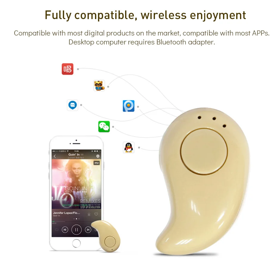 TOPYING S530X мини беспроводные наушники-вкладыши Наушники Hands Free Blutooth стерео Auriculares наушники бас Bluetooth гарнитура