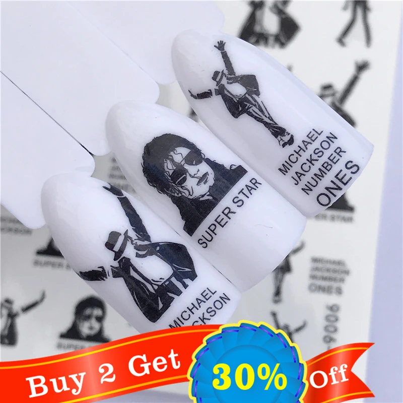 FWC 1pcs Nail Art Stickers Nail Water Decals Decoration Animal / Star / Cartoon / Fruit Adhesive Colorful Tip DIY Label Manicure