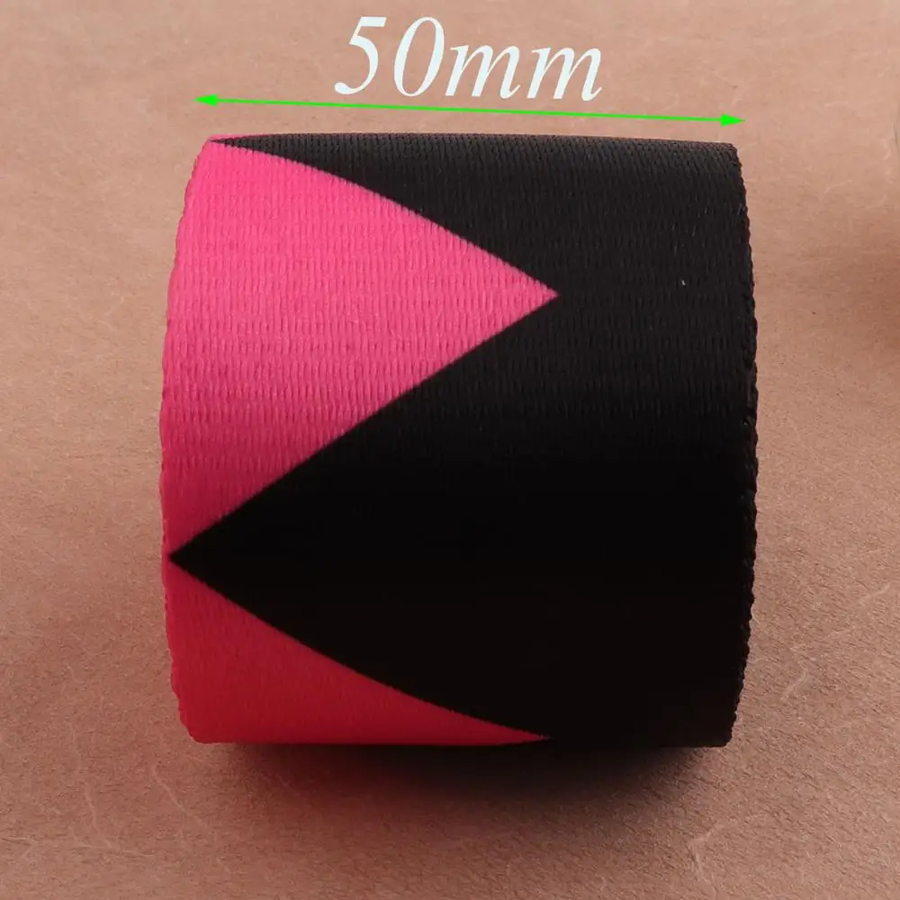 Тесьма 50 мм тесьма черная розовая красная для ремня сумки мягкая гладкая