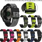 Ремешок силиконовый для Garmin Fenix 6 6X Pro 5 5X Plus 3HR Enduro 935, 26 мм