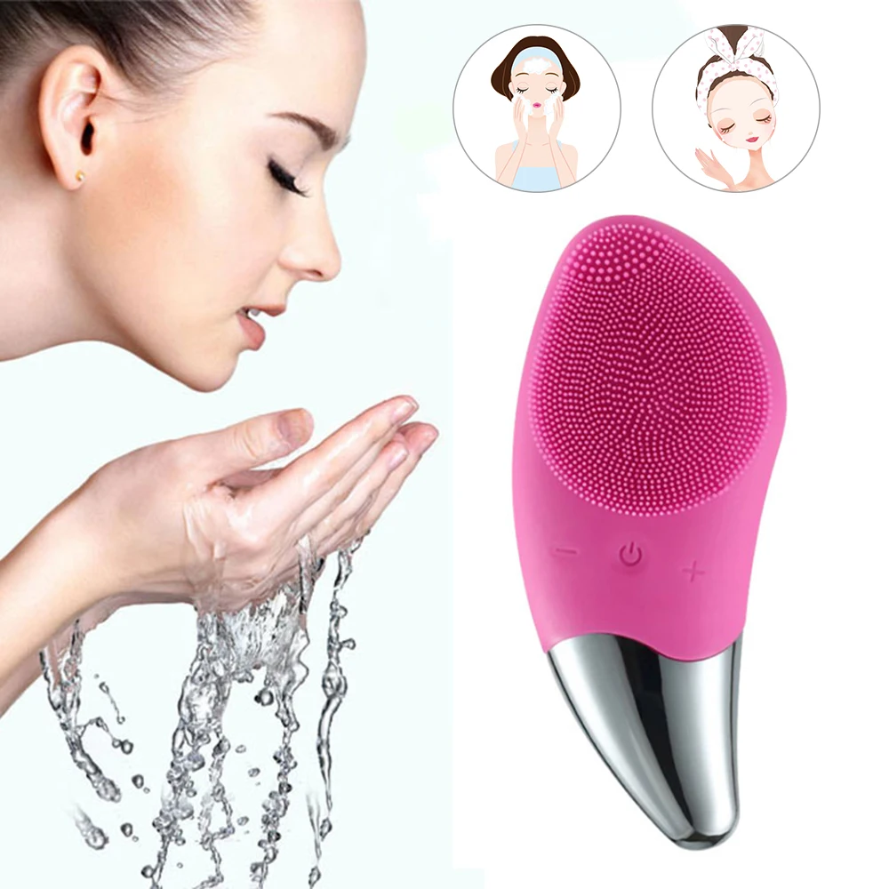 Новый зарядный силиконовый Очищающий Инструмент Электрический мини