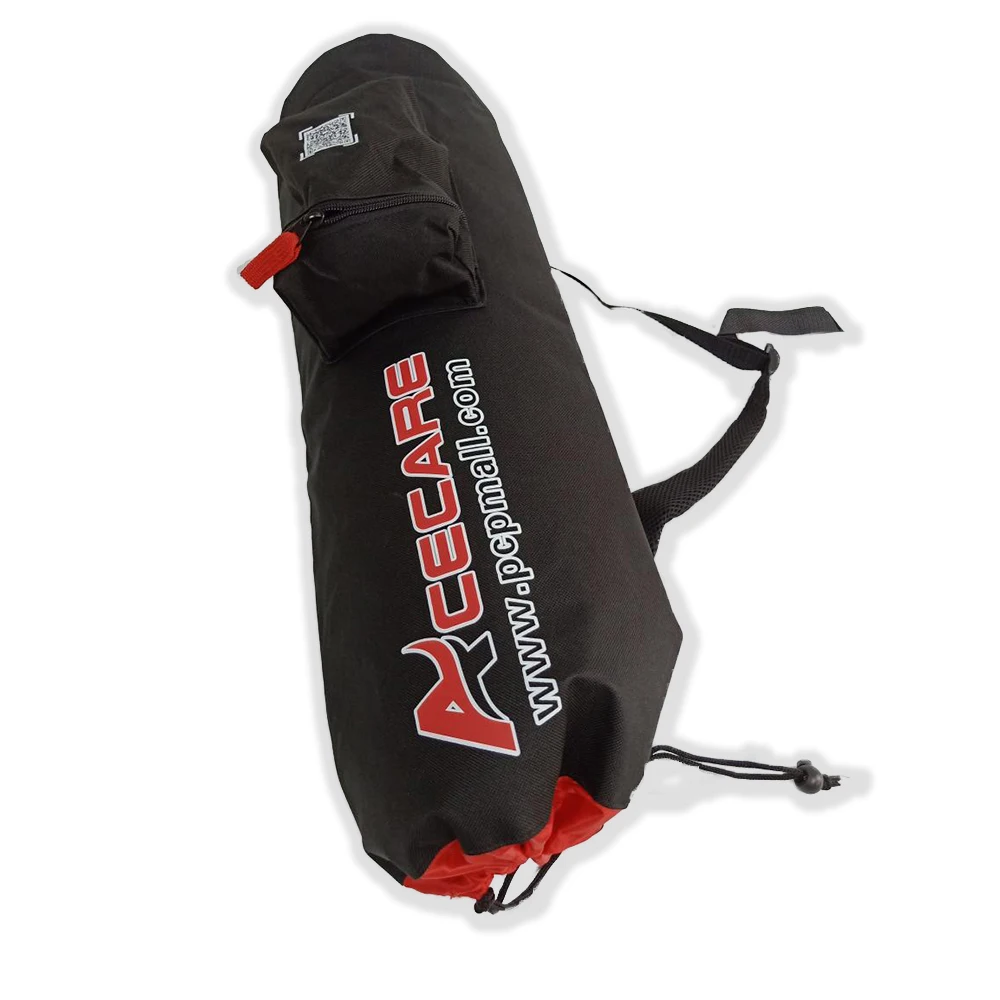 Verkaufen AC109005 Scuba Pcp Tasche Aluminium Sauerstoff Tank Pcp Luftgewehr 9L 4500Psi Carbon Faser Tank Unterwasser Gun Harpune Speerfischen