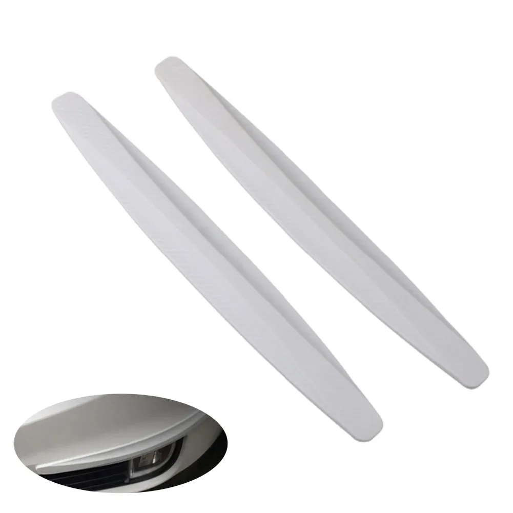 

Car Bumper Protector General Anti-collision Strip 40.5*5.2cm Car Anti-collision Bar Carbon Fiber Rubber PU