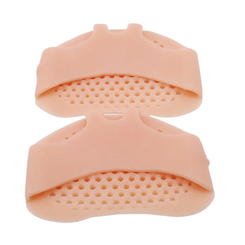 

Pro Silicone Forefoot Pads Orthotics High Heels Invisible Insole Cushions Anti-slip Half Yard Pad Insoles Pain Relief 1 Pair