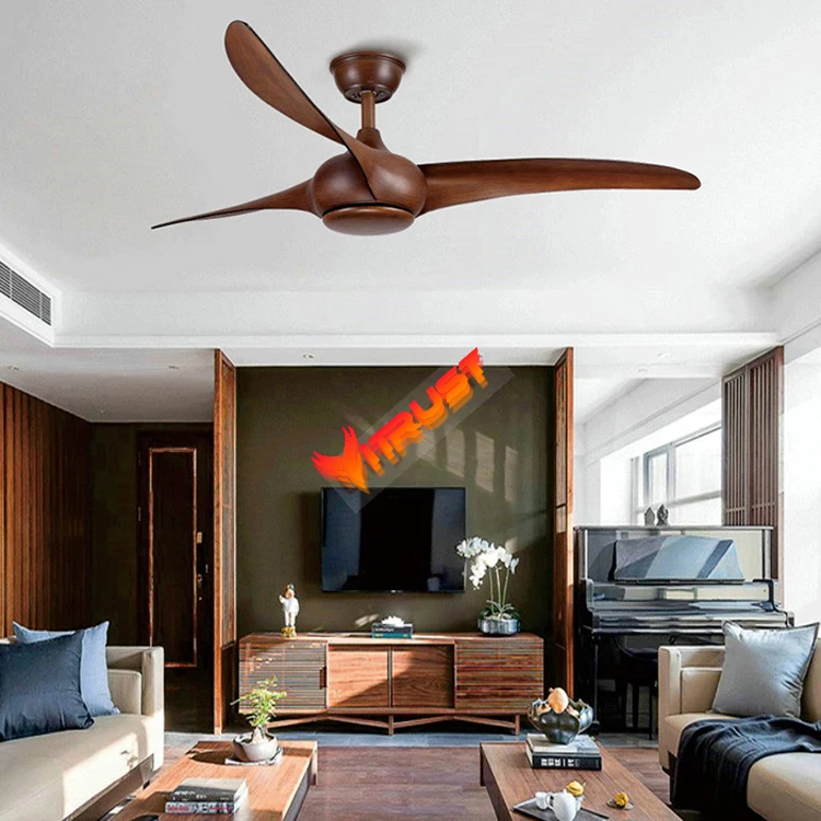 Современный домашний/уличный потолочный вентилятор 52 дюйма с 3 скоростным