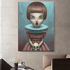 Mark Ryden художественный Рисунок манга, мультяшное украшение, плакат, Настенный декор, картины, домашний декор, гостиная, спальня, художественная живопись