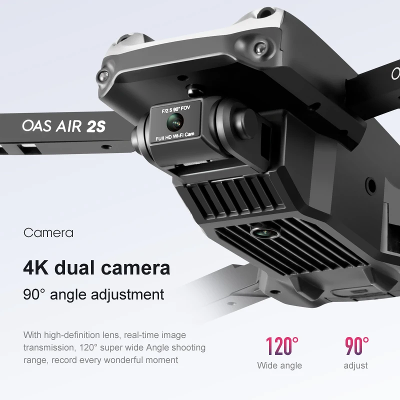 Новинка 2021 Z608 мини Дрон 4K HD с двумя объективами аэрофотосъемка фиксированной