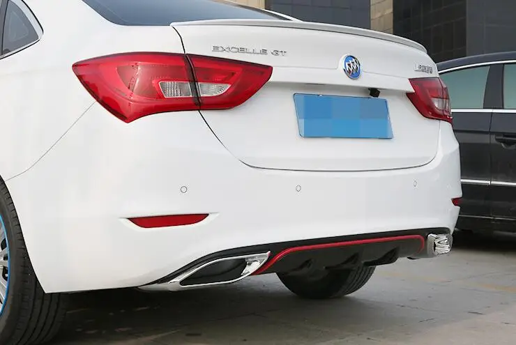 Задний спойлер для Buick Excelle задний бампер из АБС-пластика диффузор After chrome губ |