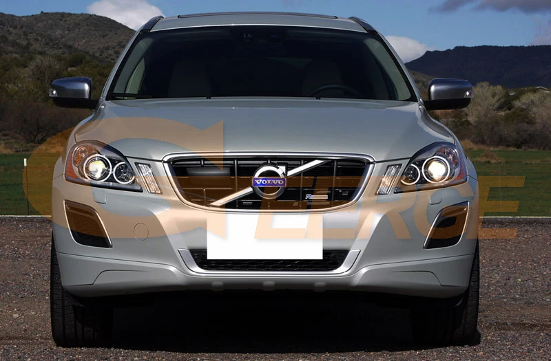 Для Volvo XC60 2008 2009 2010 2011 2012 пред facelift XENON HD ультра яркий SMD светодиодный ангельские