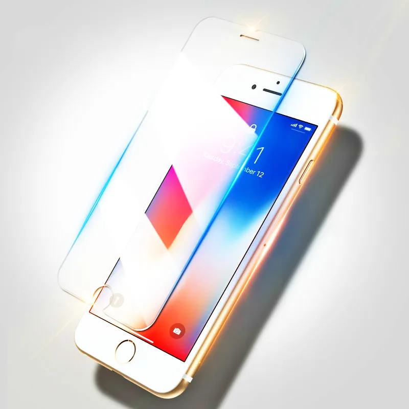 Премиум протектор экрана из закаленного стекла для IPhone 8 7 6s Plus 5 SE Защитная HD