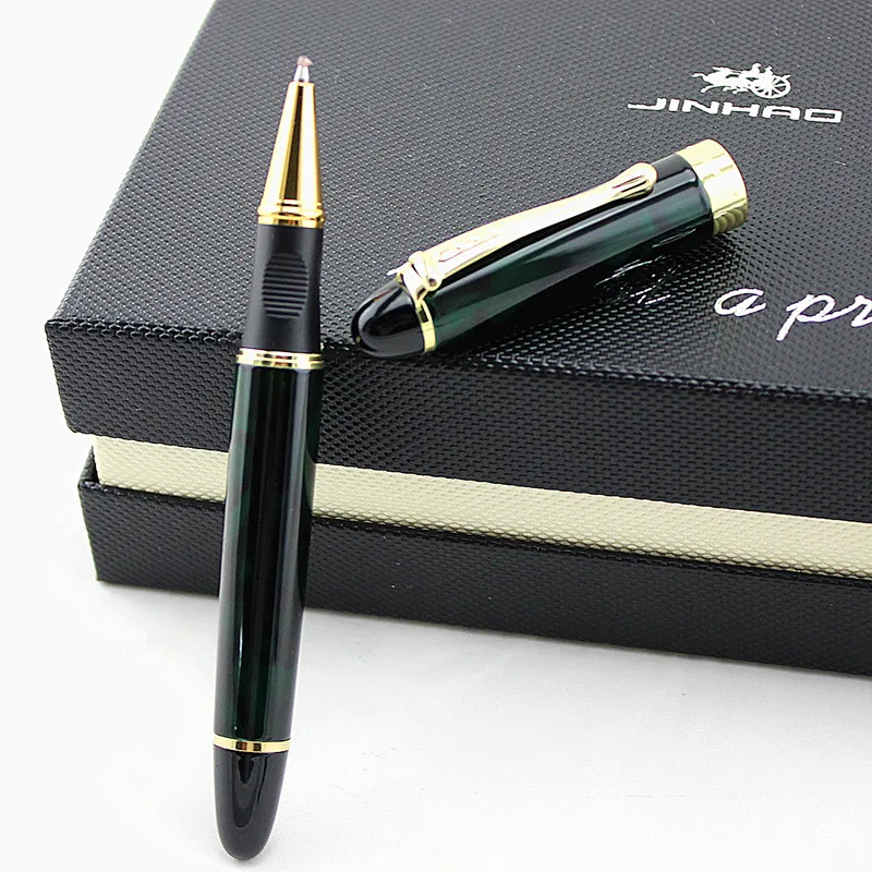 JINHAO X450 Красивая деловая Красная Средняя шариковая ручка, новая офисная деловая школьная Ручка для письма