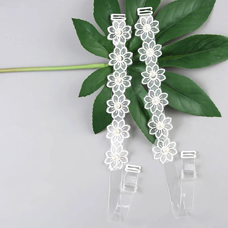 

Fashion Wide Lace Flower Bra Straps Female Women Girls Adjustable Bra Straps Sexy Shoulder Strap Intimates Accessories